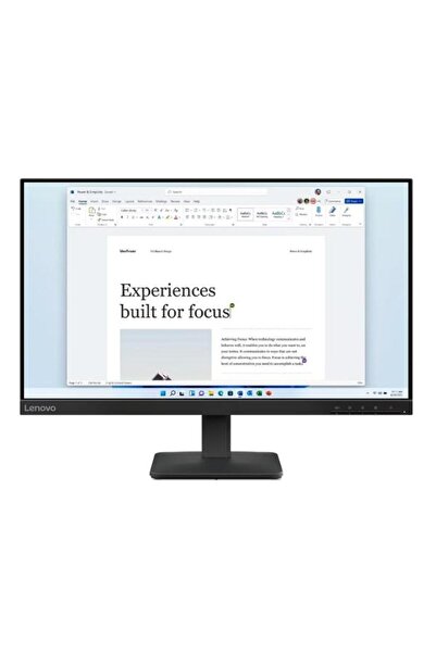 LENOVO Monitor IPS LED L24-4e, Full HD (1920 x 1080), VGA, HDMI, 100 Hz, 4 ms...