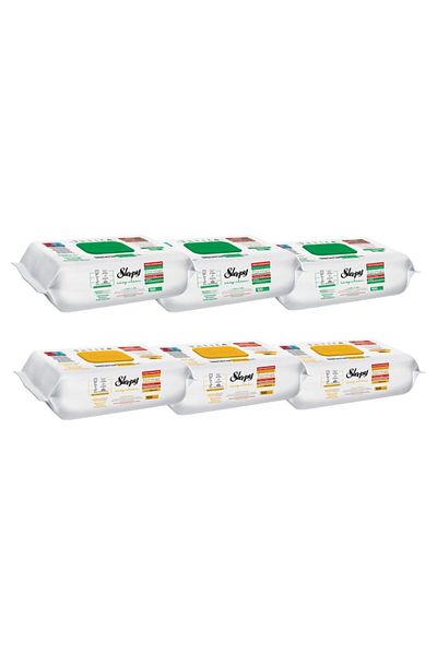 Sleepy PACHET - 6 X Servetele Umede Easy Clean Multisuprafete, 100 Buc