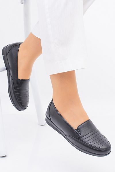 ERN SHOES Women's Full Comfort Breathable Perforated Flat Sole Heel Gel Casual Shoes