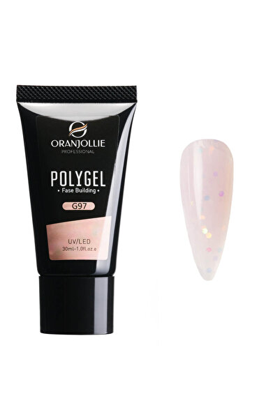 Intisimo Sticlă pentru unghii Polygel, aspect strălucitor, UV/LED, nuanța nr....