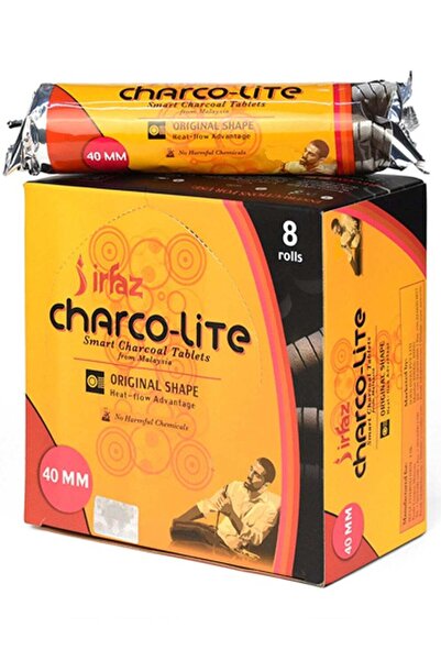Generic irfaz Charco lite Quick Ignite Bakhoor Charcoal 80 Peice-40MM