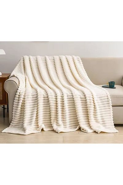 CHIRASO Cocolino CHIRASO blanket, soft, warm and fluffy, made of plush microfiber, 200x230 cm, UNI