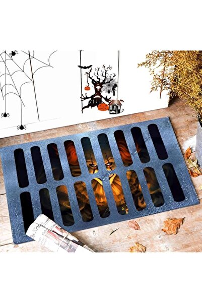 Generic Halloween Decorations 3D Illusion Clown Doormat, 19.7 "x 31.5" Halloween Clown Drain Doormat, Home