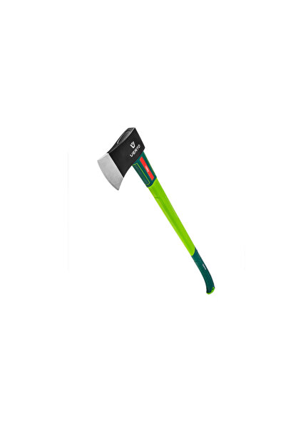 VERTO Topor 05G202, Cap 1500g, Mâner din fibră de sticlă (verde)