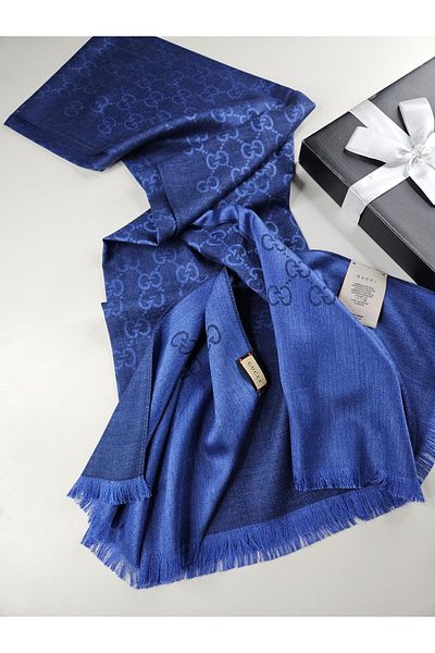Webinay Home Premium a Quality Double-Sided g Pattern Wool Silk Shawl Summer Thin Fabric Silk Scarfs Hijab Long Label