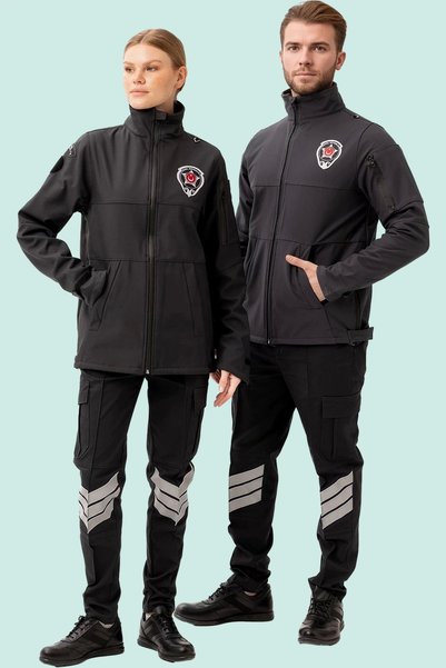 PayBuy Kışlık İş Güvenliği Softshell Mont Kıyafetleri Rüzgar Geçirmez Nefes Alabilen Montu
