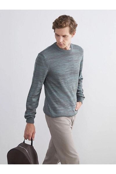 LC Waikiki Lcwaikiki Crew Neck Men's Knitwear Sweater (W5)