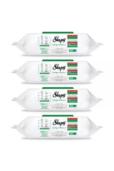 Sleepy PACHET - 4 X Servetele Umede Easy Clean Multisuprafete, 100 Buc