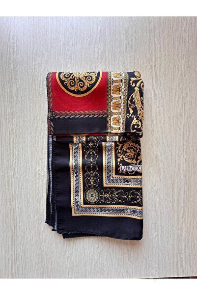 LadyCoco Soft Cotton Circle Patterned Shawl