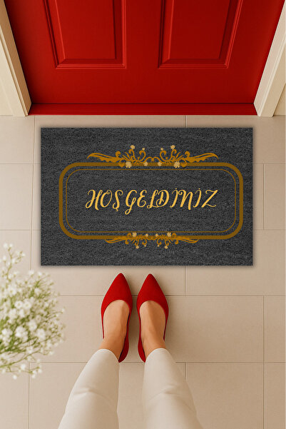 Dormot Home Yüksek Kaliteli Modern Dijital Baskı-Çiçek Çerçeve İçinde Hoş Gel...