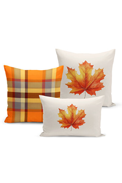 Bertille Home Σετ καλύμματα μαξιλαριών ριχτάρι 3 τεμαχίων με ψηφιακή εκτύπωση...