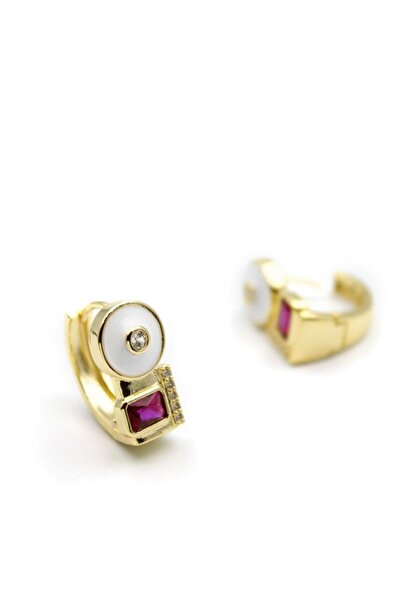 toyigoo Jewelled Earrings - Red