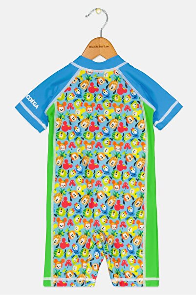 Coega Sunwear Toddlers Boy Allover Print Swimsuit, Multicolor