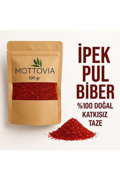 mottovia İpek Pul Biber 100 gr (özel) Acı