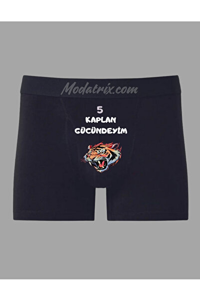 UNIQUE DESIGN 5 I Am Tiger Strong Espiri Printed Men's Boxer