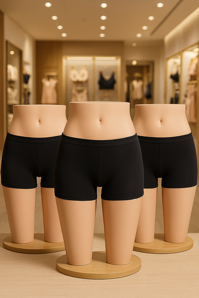 Loule Women's Clothing Cotton & Modal 3 Pieces Boxer Shorts Ol.Il.2255.01
