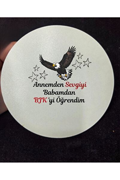 lupi TARAFTAR TEMALI YAZILI AHŞAP KAPI SÜSÜ