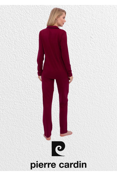 Pierre Cardin Women's Clothing Cotton Modal Long Sleeve Shirt Pajamas Set (2 Gift Socks) Ol.Pc.7717.001