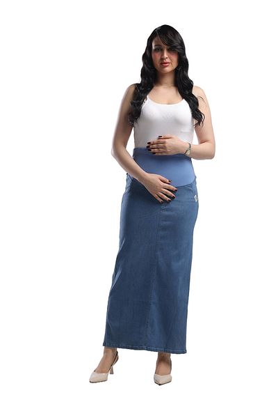 SUGA Easy Fit Maternity Denim Skirt