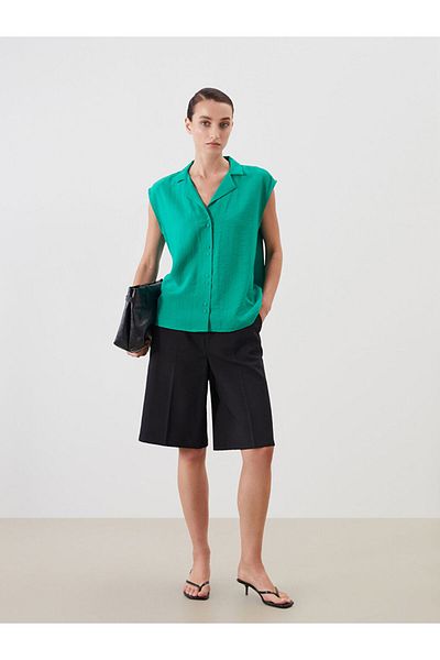 LC Waikiki New Season Textured Women's Shirt - S5Nd34Z8
