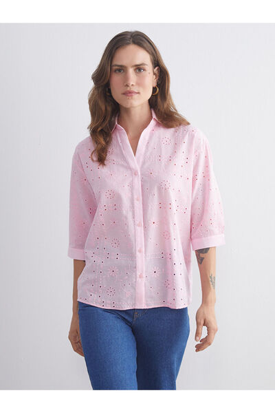 LC Waikiki Quality Parts from Çelebi Store |   Openwork Brode Women's Shirt