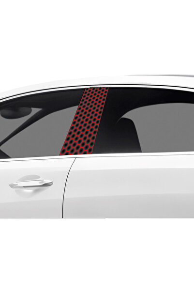 Çağlayan Reklam طلاء عمود باب السيارة بنمط فويل (مجموعة اليسار واليمين) (قطعت...