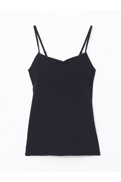 LC Waikiki Quality Parts from Celebi Store |   Women's Cup Tank Top with Heart Collar Strap