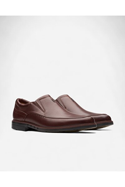 CLARKS Un Kendric Go Mahogany Leather, M; 7 Erkek Kahverengi Günlük Ayakkabı 26179990