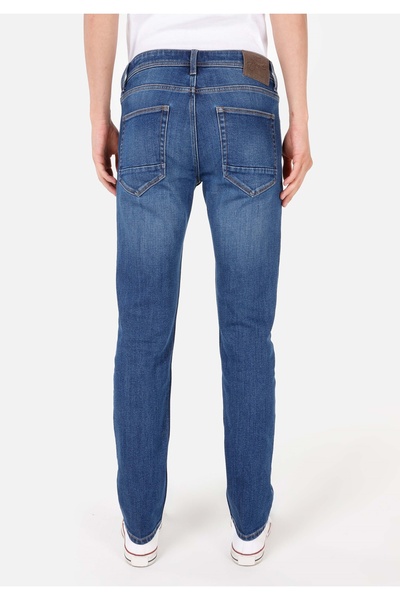 Colin's Straight Fit Low Waist Straight Leg Men's Indigo Jean Trousers