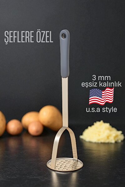 Transformacion مطحنة بطاطس بسمك 3 مم 304 مطحنة بطاطس من الفولاذ المقاوم للصدأ وموز وأفوكادو 722003