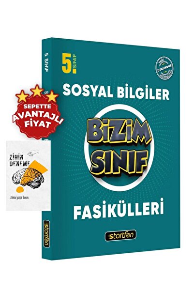 Startfen 5.SINIF SOSYAL BİLGİLER BİZİM SINIF K.A FASİKÜLLERİ-ZİHİNDENEME-KP171