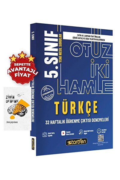 Startfen 5.SINIF TÜRKÇE 32 HAMLE DENEME-ZİHİNDENEME-KP78