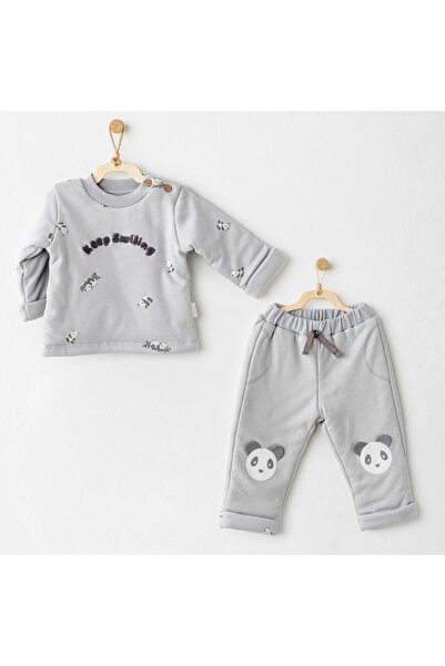 andywawa Ac26028 Fiber Keep Smiling Set of 2 Gray