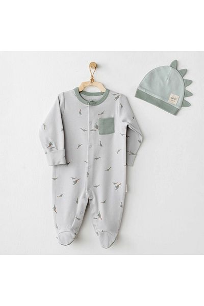 andywawa Ac26003 Mummy S Snuggle Saurus Jumpsuit Suit Green