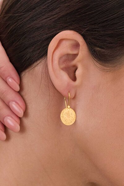 FERMAS KUYUMCULUK 14 Ayar Reşat Sallantılı Altın Küpe