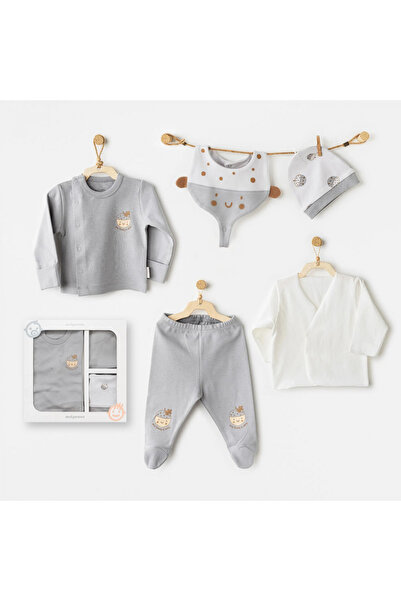 andywawa Ac26100 Hello Autumn 5-Piece Hospital Release Gray