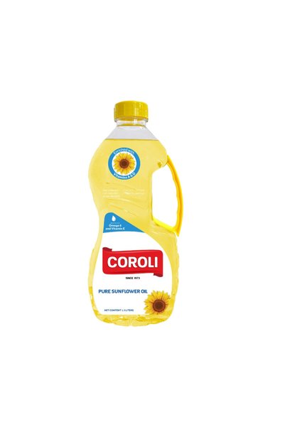 Coroli Sunflower Oil - 1.5 Liters x 6