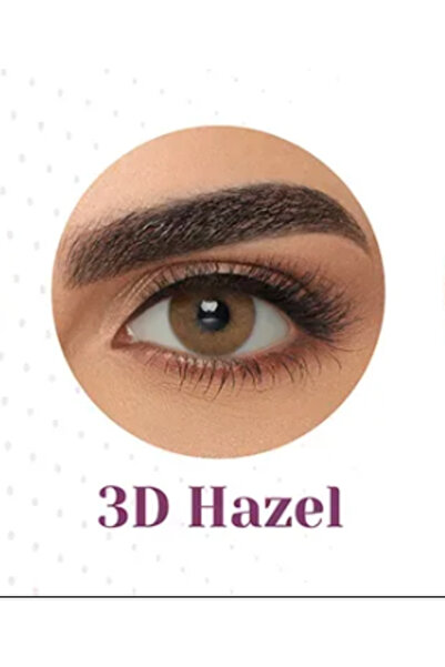 3D COLORS عدسة شهرية هازل