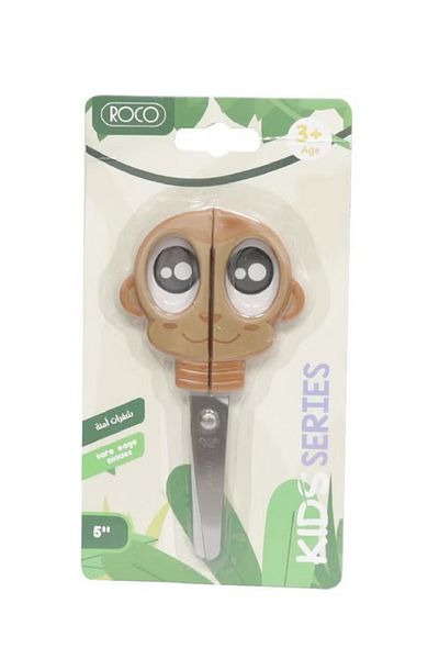 Roco Kids Safety Scissors 5.00 Inch (12.70 cm) – Suitable for Either Hand