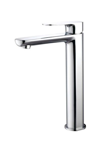 Raffine Steel Bathroom Faucet Silver 66x38x46cm