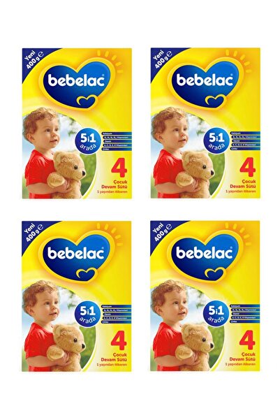 Bebelac Devam Sütü 4 400 G x 4 Adet