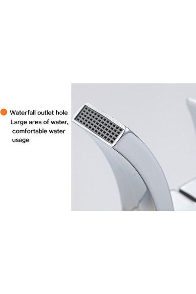 Raffine Basin Faucet Silver 25x19x7cm