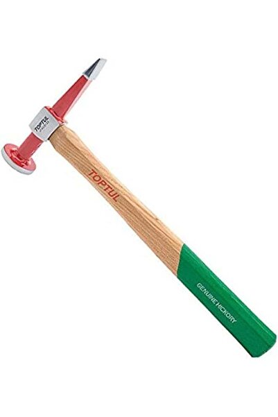 TOPTUL Jfac0133 مطرقة مستقيمة للتشطيب - وجه متوج