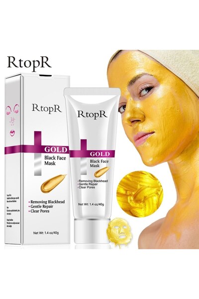 RtopR Gold Face Mask for Blackhead Removal and Pore Cleansing, RtopR, 40g