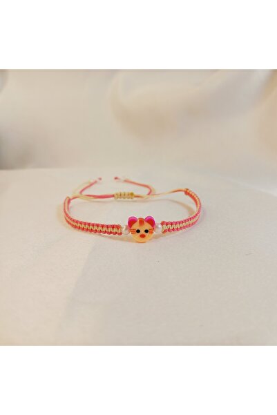 Crystal Atelier سوار مكرامية محبوك للجنسين مع شكل دب – تصميم لطيف مصنوع يدويً...