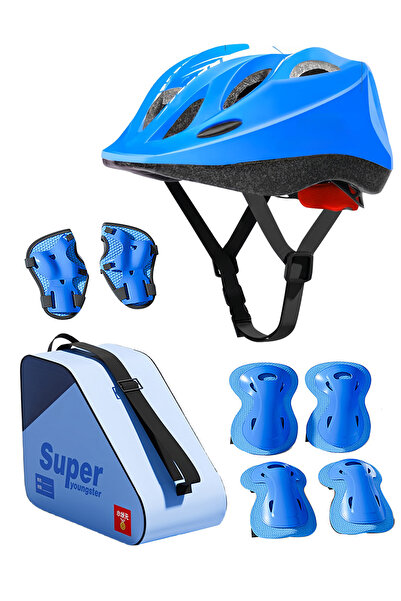 KidLe خوذة للأطفال 7 في 1 معدات رياضية واقية، دراجة، سكوتر، تزلج، مع واقيات ا...