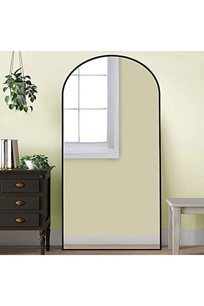 Türkiye Full Length Mirror Large Rectangle Wall Mirror Hanging or Leaning Against Wall for Bedroom, Modern &