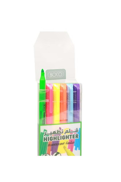 Roco 130 Slim Highlighter 1 - 4 mm Chisel Tip – Compact & Precise