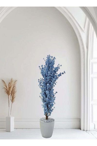 BYT ALRWASM FOR TRADE Artificial Tree Blue 20x140x20 cm