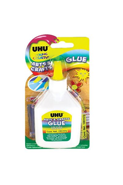 Uhu غراء متعدد الأغراض للفنون والحرف اليدوية 100.00 جم - لاصق متعدد الأغراض ل...